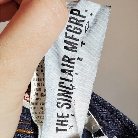 Sinclair MFGRP Ellis Venus Blue Denim Jeans Class W1 Size 25 ~ Made in USA - Picture 13 of 16